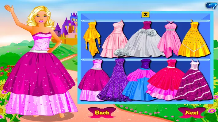 Princess Dress Games for Girls android App screenshot 3